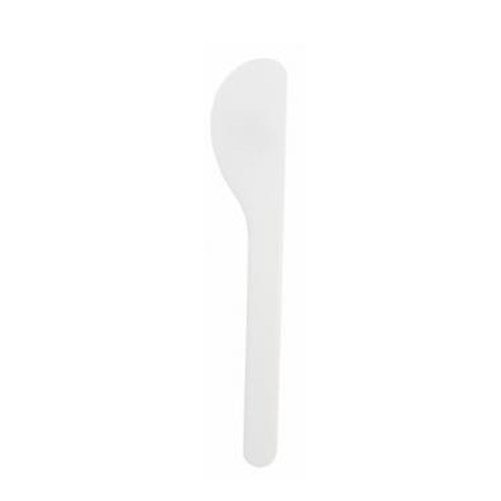 Espátula de cabeza curva de 5'' - 25 unidades