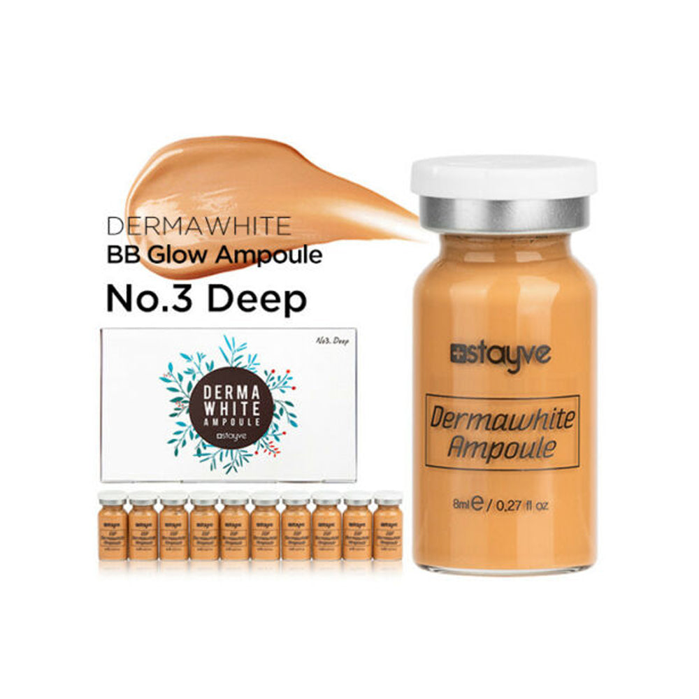 Ampollas Stayve BB Glow - No.3 Profundo - Paquete de 10