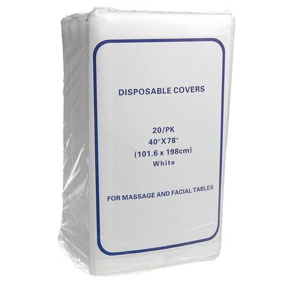 Disposable Bed Sheet Covers - 20 Count