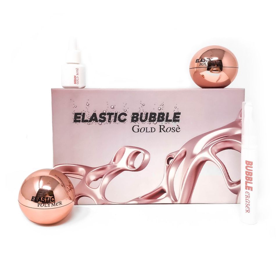 Burbuja Elástica - Rosa Dorada