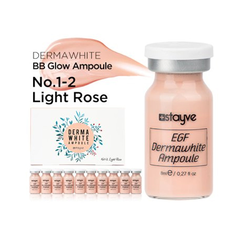 Ampollas Stayve BB Glow - No.1-2 Rosa claro - Paquete de 10