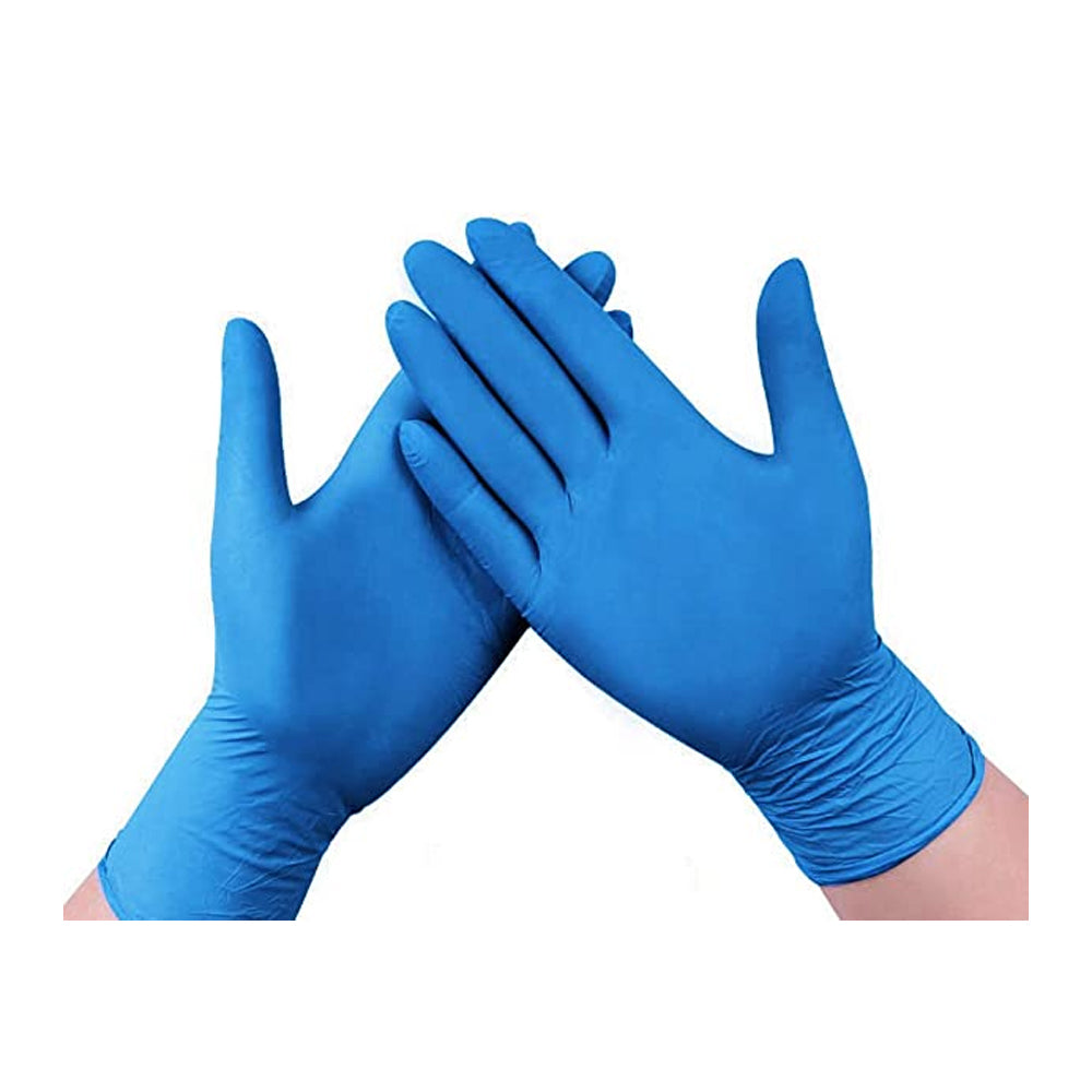 Guantes de examen de nitrilo - Azul 100 ct