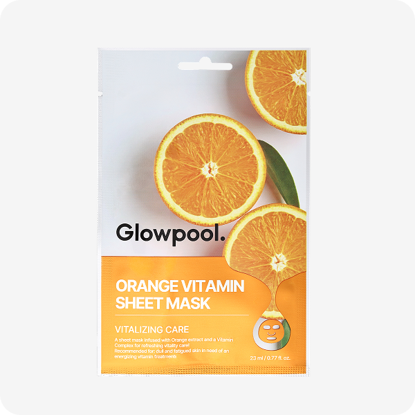 Orange Vitamin Sheet Mask (10 sheets)