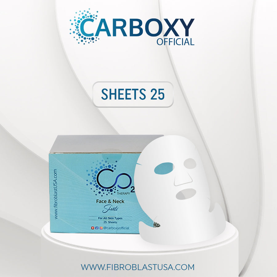 Carboxy Therapy Face & Neck  Sheets