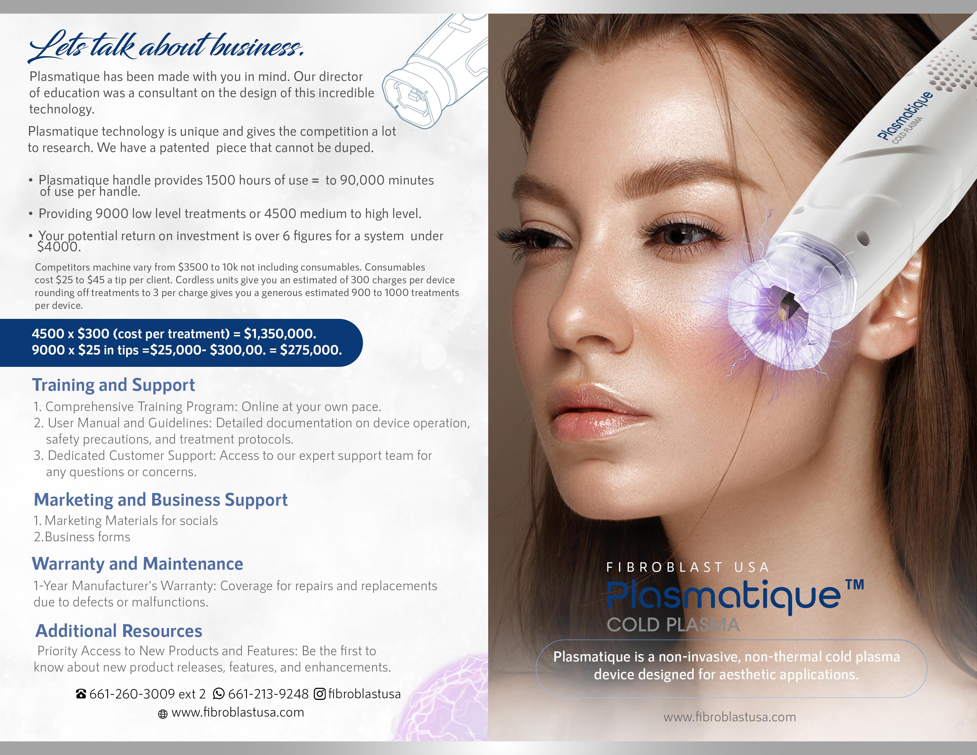 Plasmatique Cold Plasma Device Official Kit and Free Certification