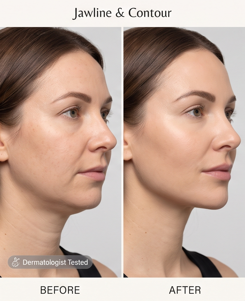 Restore Firmness Along the Jawline, Neck, & Periorbital Contours