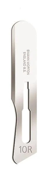 Stainless Steel Dermaplaning Blade 10R 25 Pack