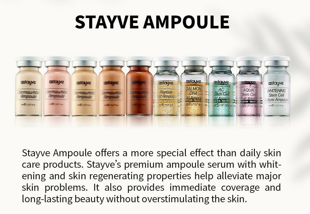 STAYVE BOOSTER STARTER KIT Customized  - 12 Vials