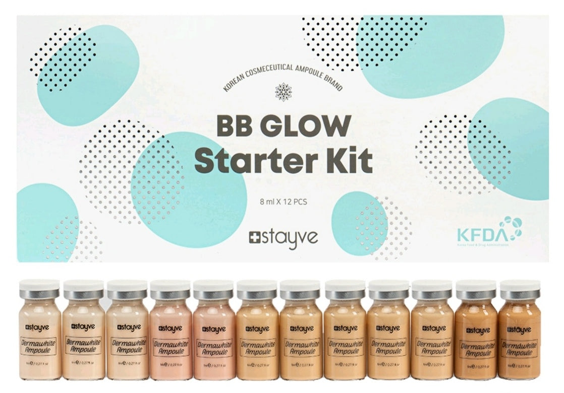 Kit básico de base Stayve BB Glow - Suero pigmentario