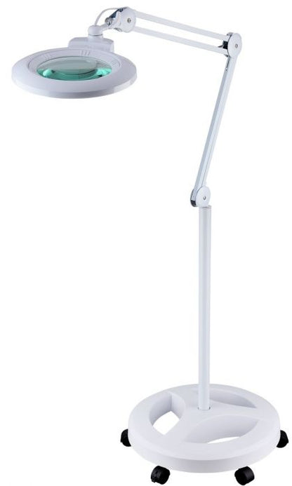 MAGNIFYING LAMP WITH INTERCHANGEABLE LENS/  DIMMER LIGHTS
