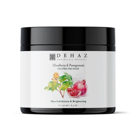 DEHAZ Mascarilla profesional con enzimas de mora y granada, 1 oz