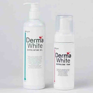 Derma White Neutralising foam & Exfoliating Gel - Kit