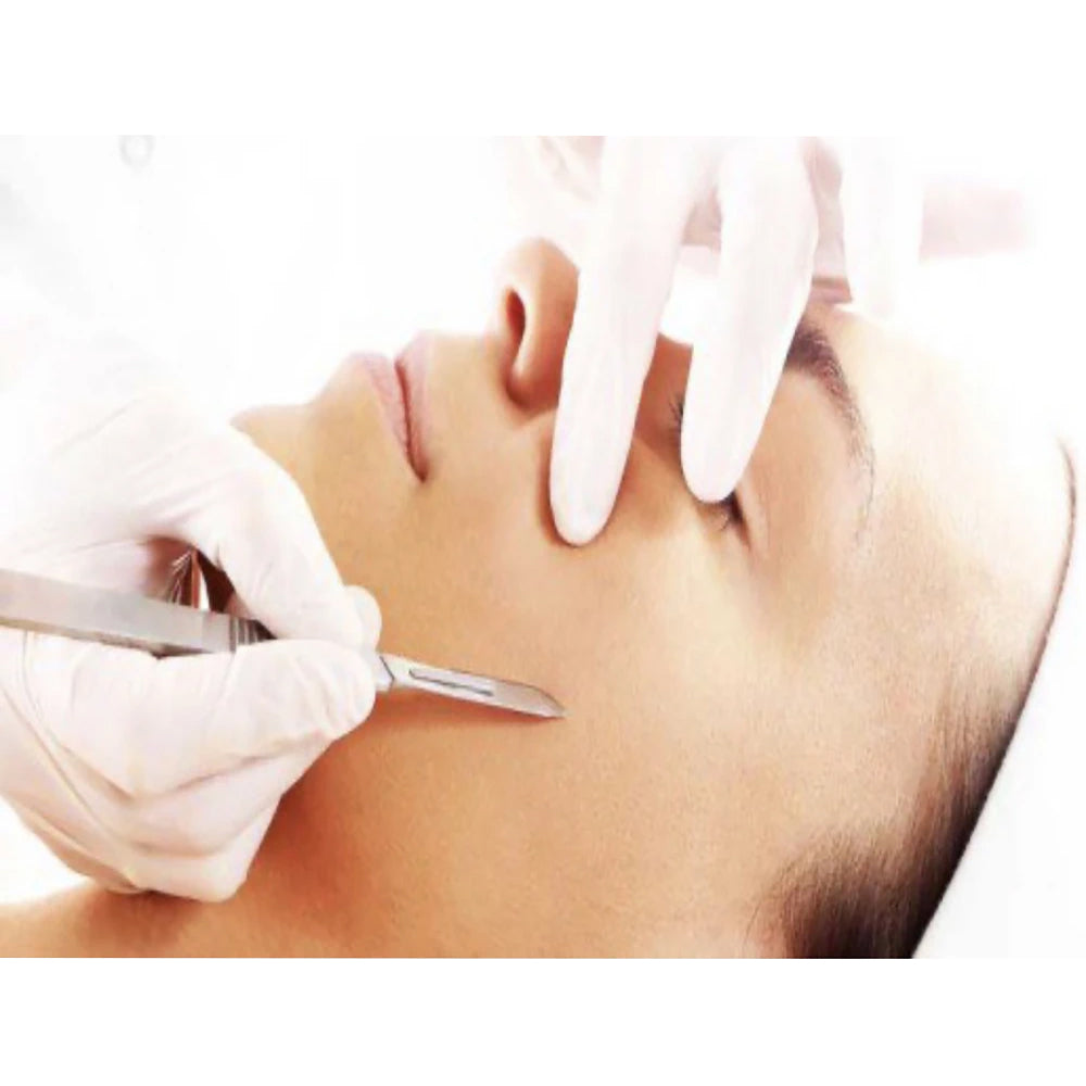 #14 Mangos desechables para dermaplaning