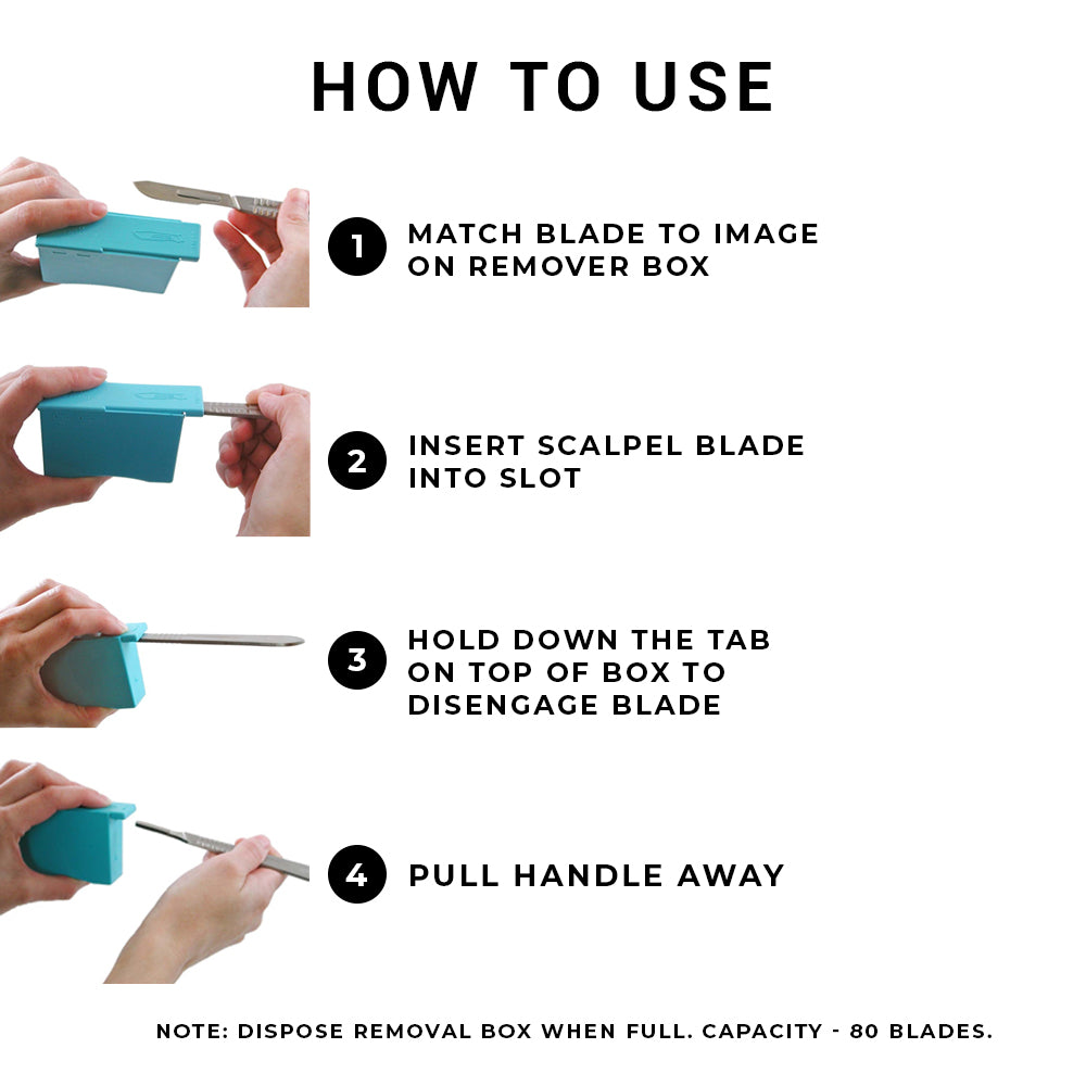 Dermaplaning Blade remover