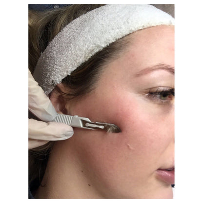 #10 mangos desechables para dermaplaning