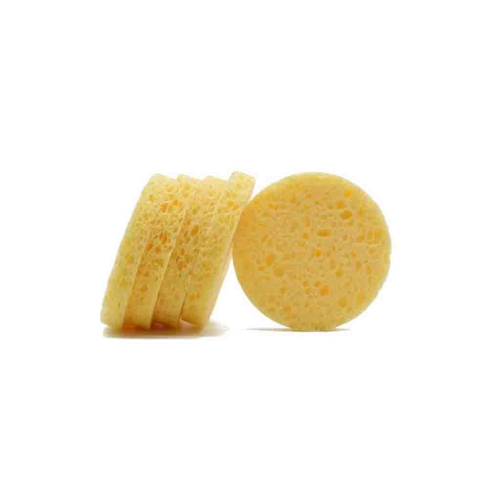 SPONGES COMPRESSED CELLULOSE YELLOW - 24ct