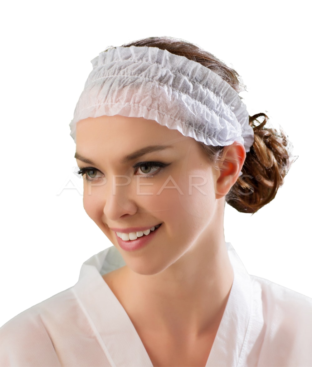 Headbands Disposable Elastic  50/Pk