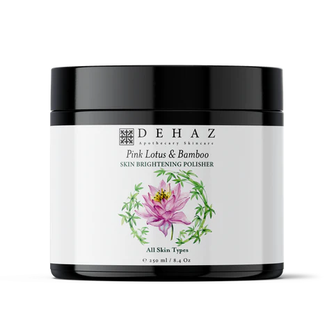 DEHAZ Pink Lotus & Bamboo Skin Brightening Polisher 1oz