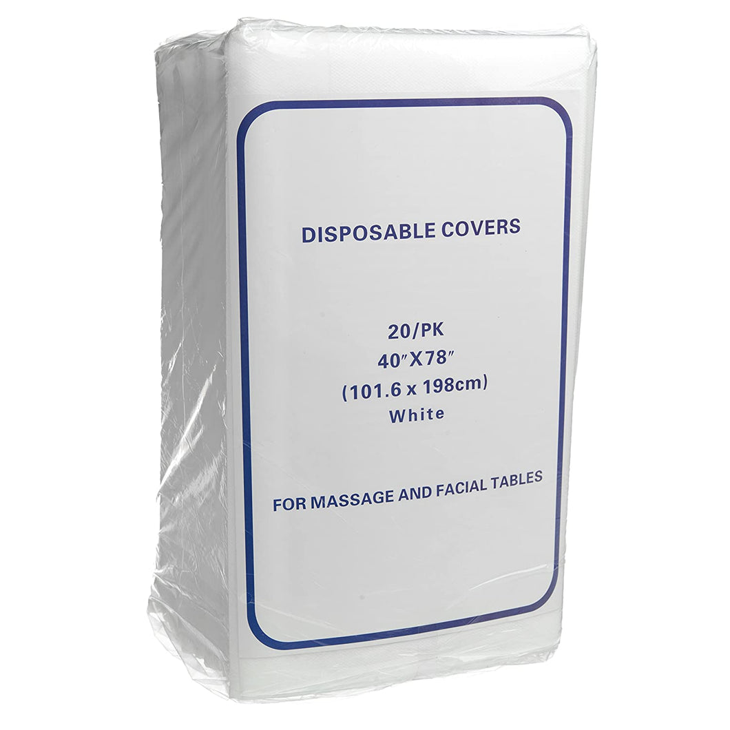 Disposable Bed Sheet Covers - 20 Count