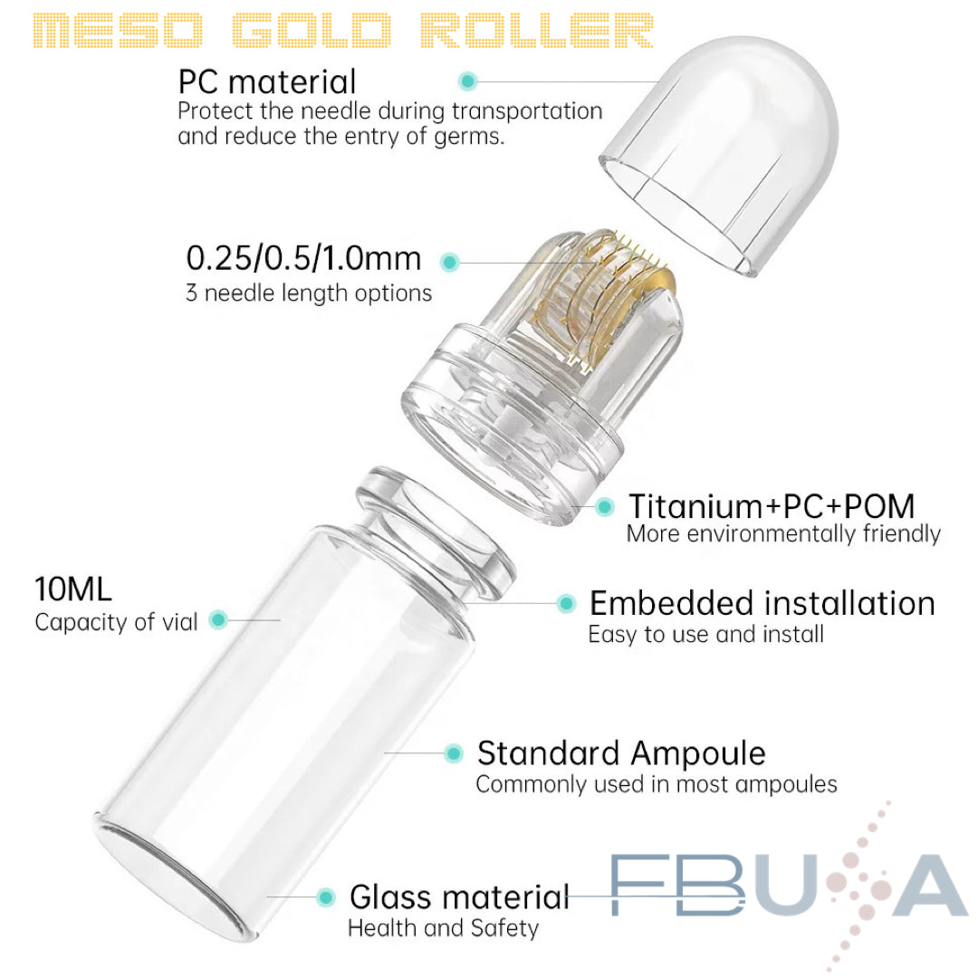 Gold Fusion Hydra Roller 64 agujas - 1ud