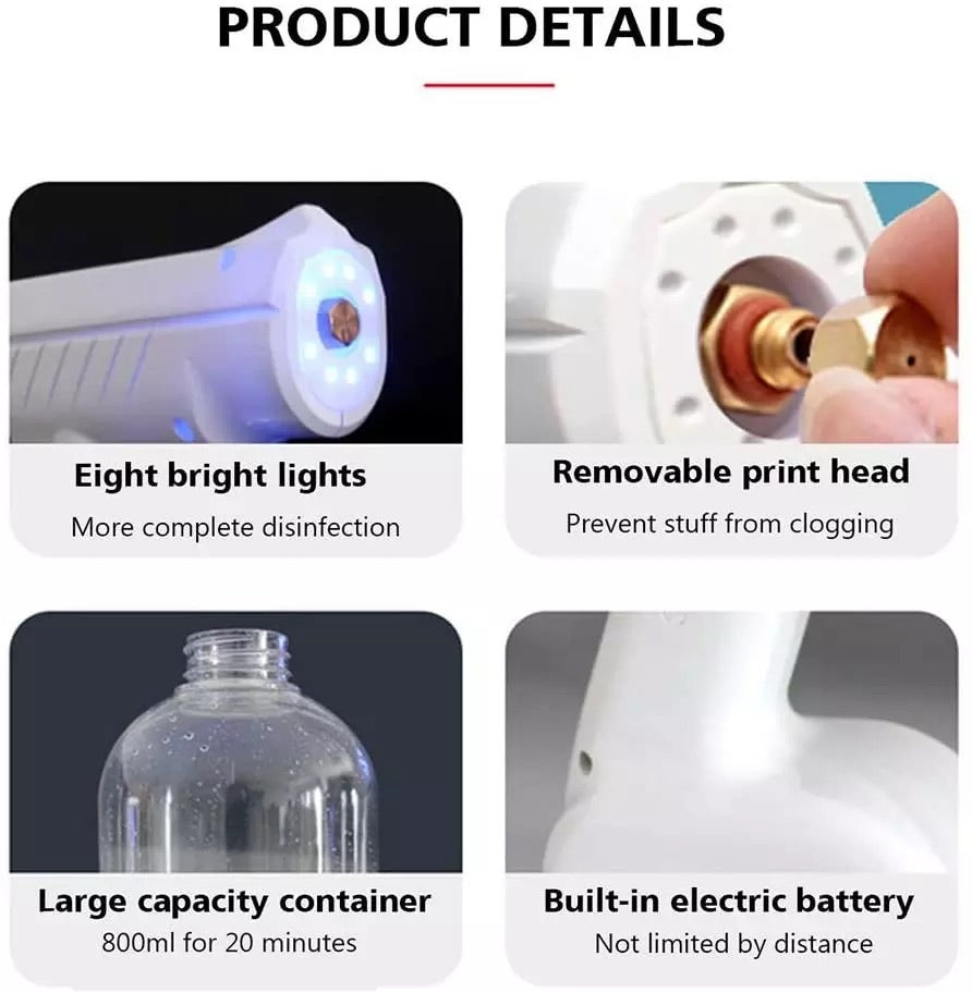 Nebulizador Esterilizador Portátil 