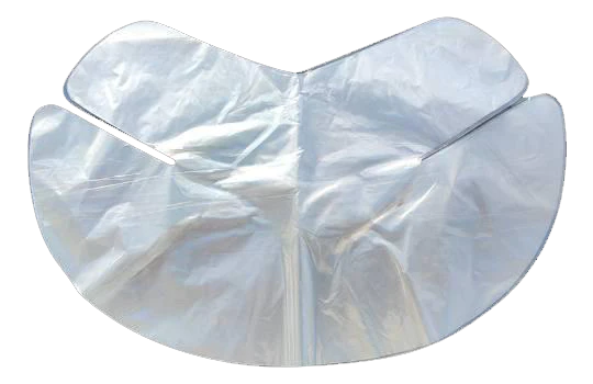 Paquete de mascarillas faciales de plástico: cubierta de inclusión del producto