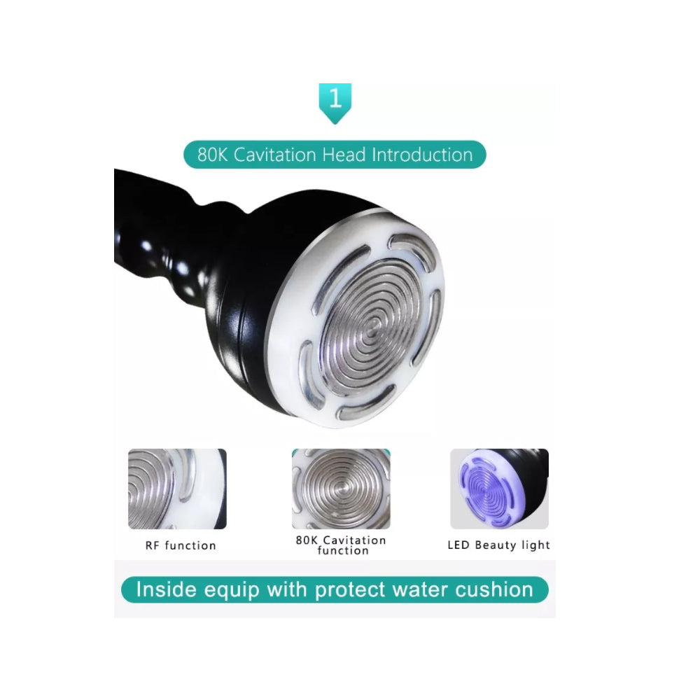 RADIOFRECUENCIA/CAVITACIÓN 80k/VACÍO