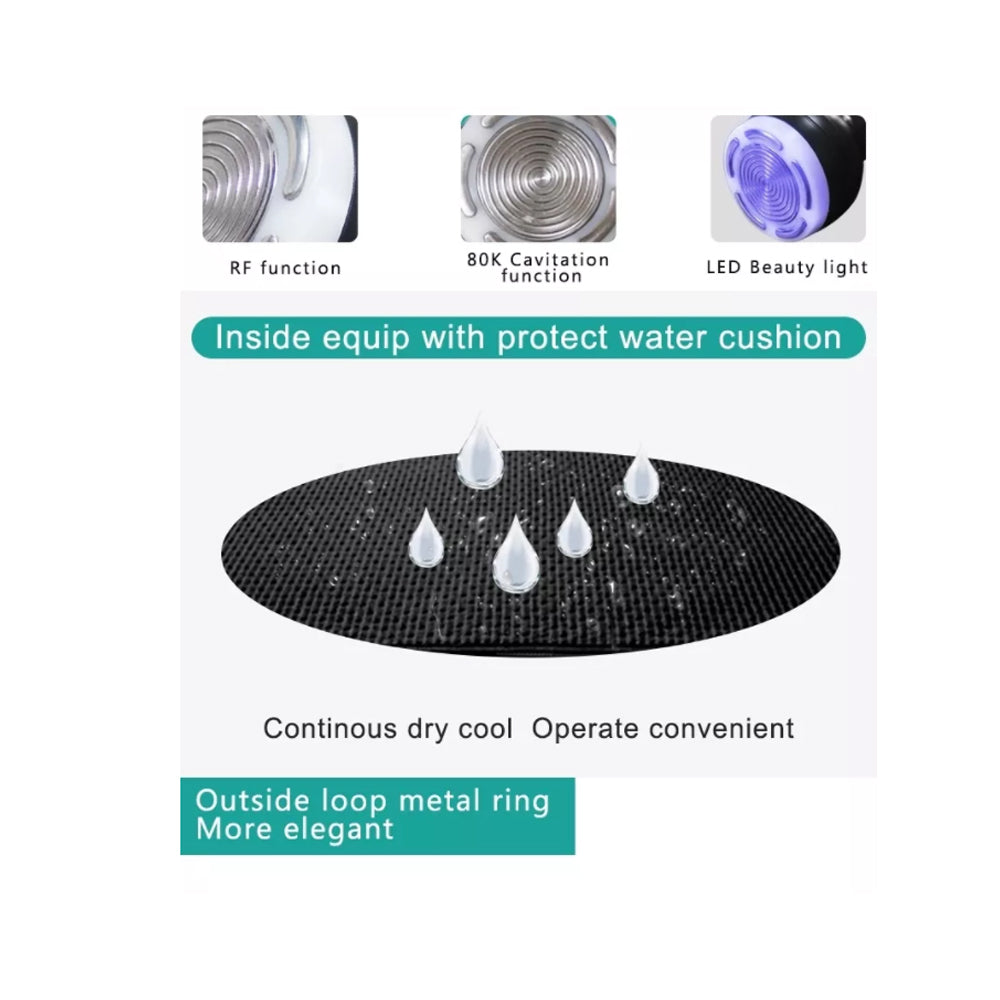 RADIOFRECUENCIA/CAVITACIÓN 80k/VACÍO