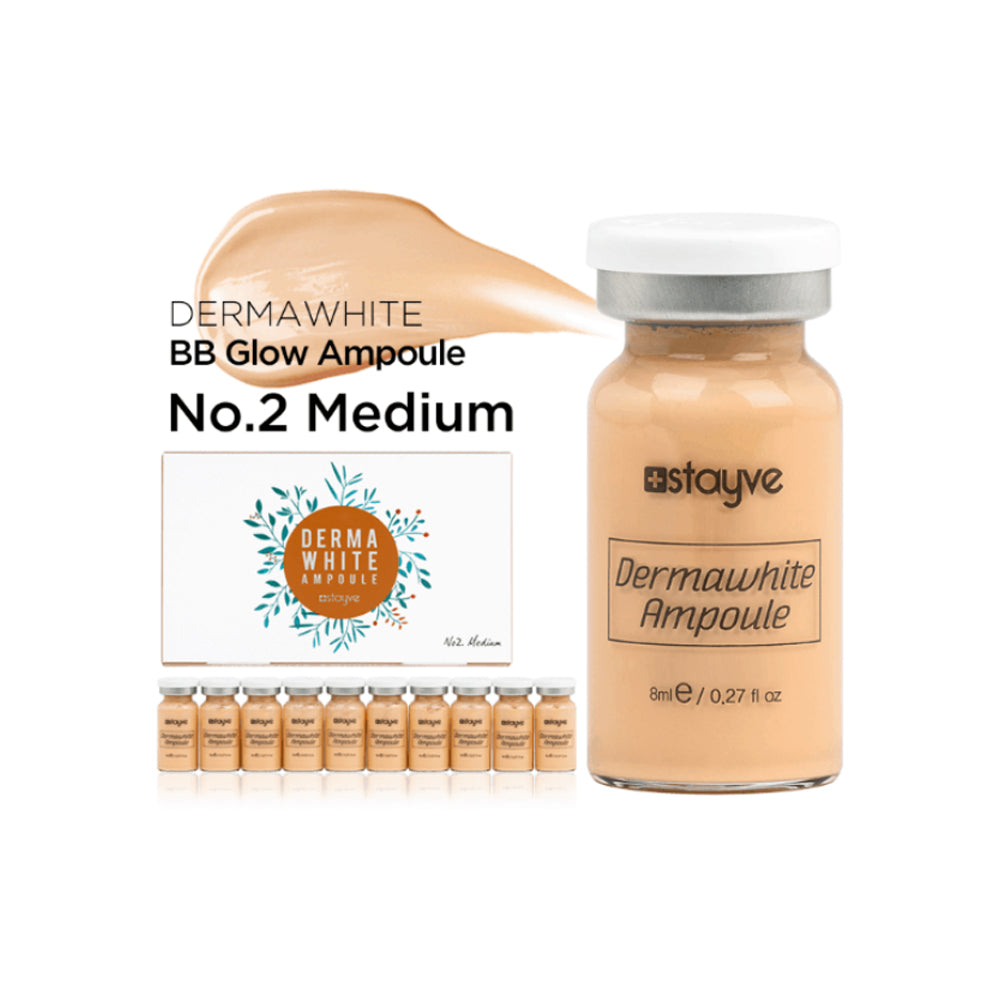 Ampollas Stayve BB Glow - No.2 Mediano - Paquete de 10