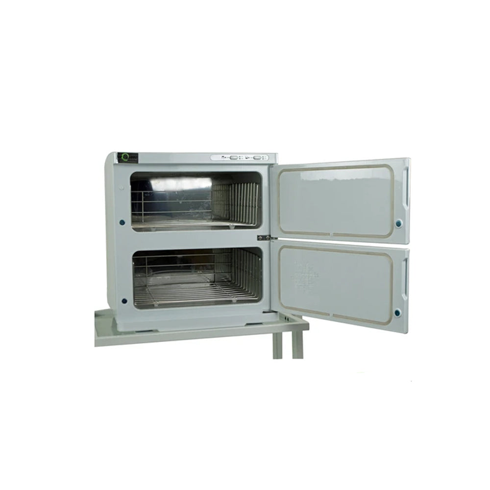 Puerta Doble - Calentador de Toallas - Capacidad para 48 Toallas